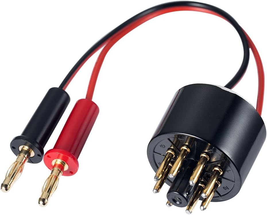 8 Pin Vacuum Tube Amplifier Bias Current Tester