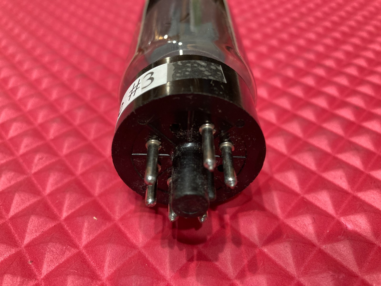 (1) RUBY 6L6 Vacuum Tube, used but tests strong!