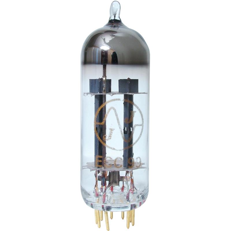 Vacuum Tube, ECC99, JJ Electronics, Gold Pins, Preamp