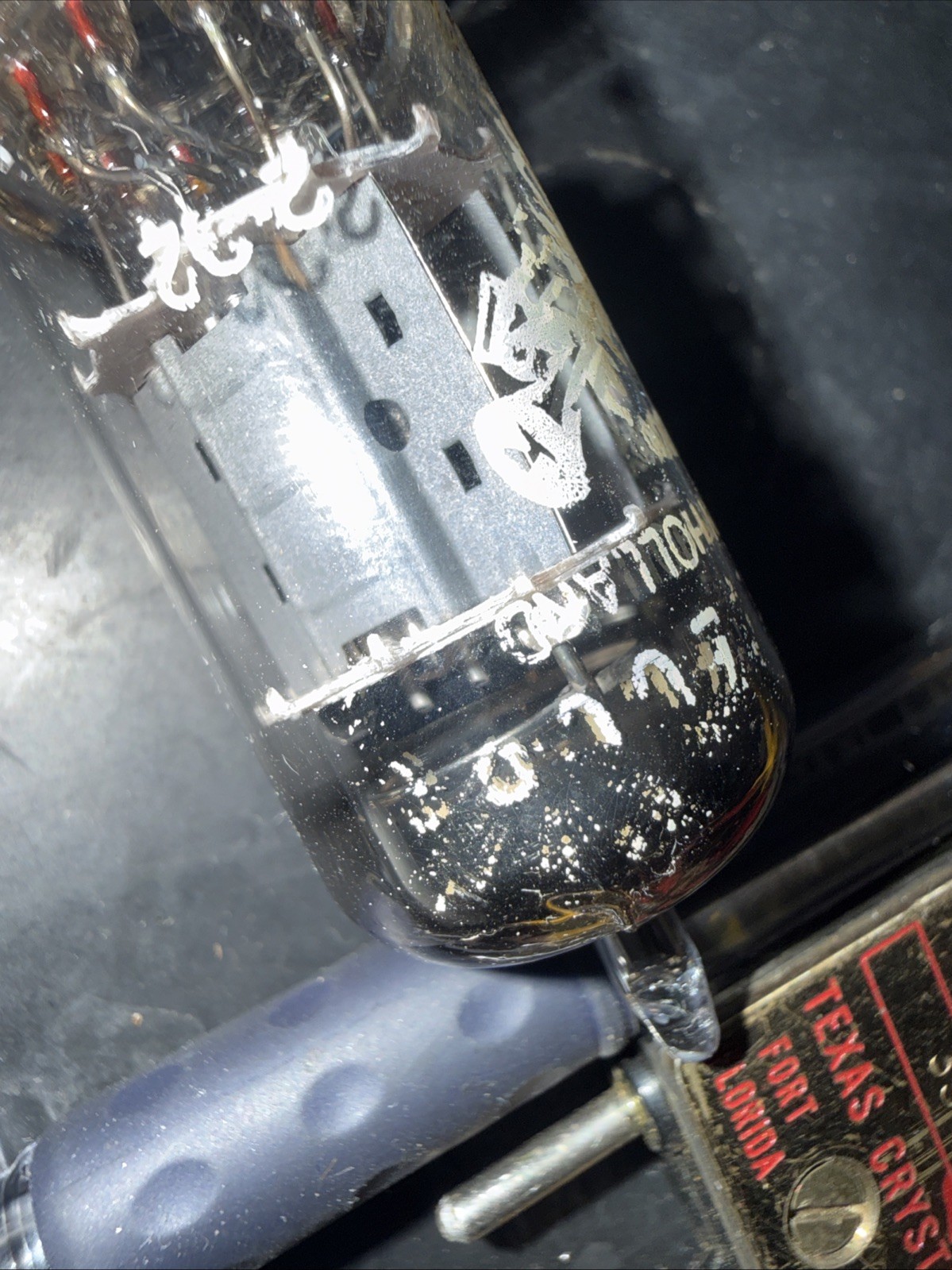 Amperex 12AX7 ECC83 Bugle Boy Tube From Working Ham Radio