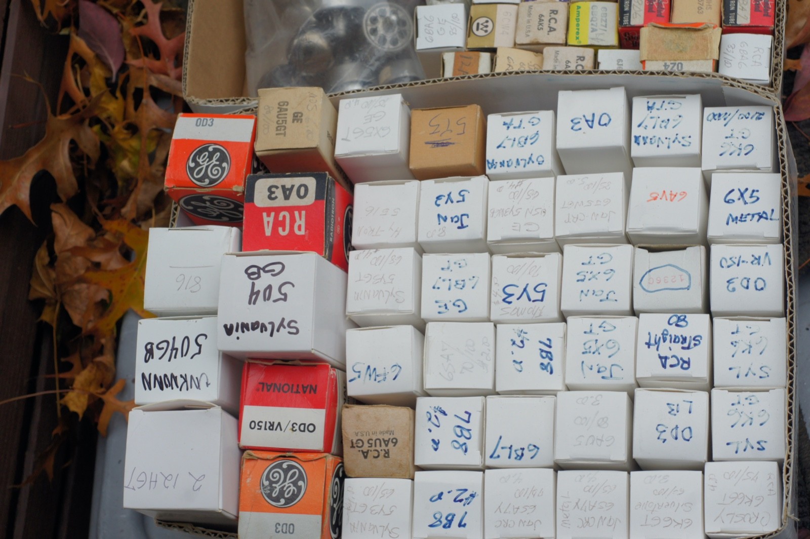 HUGE Lot of Vintage Vacuum Tubes Various Brands Radio/TV Industrial. See Below