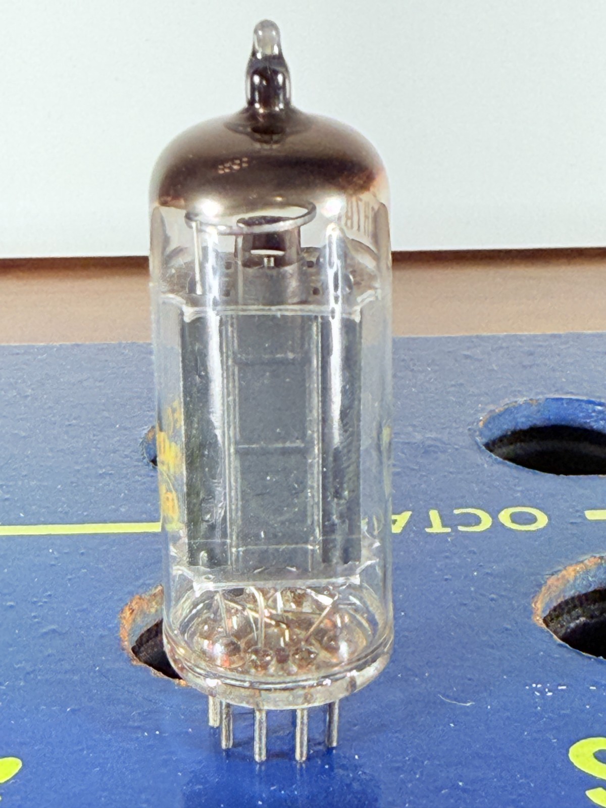 RCA 12BH7 12BH7A Black Plate O-Getter Tested Like NOS Balanced Tube