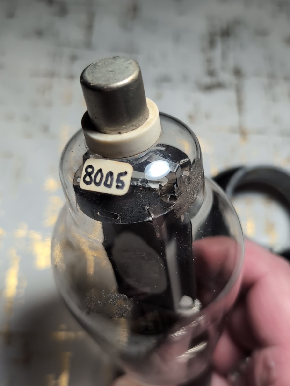 RCA 8005 Used VACUUM TUBE GUITAR PREAMP HAM PART REPAIR RARE VTG