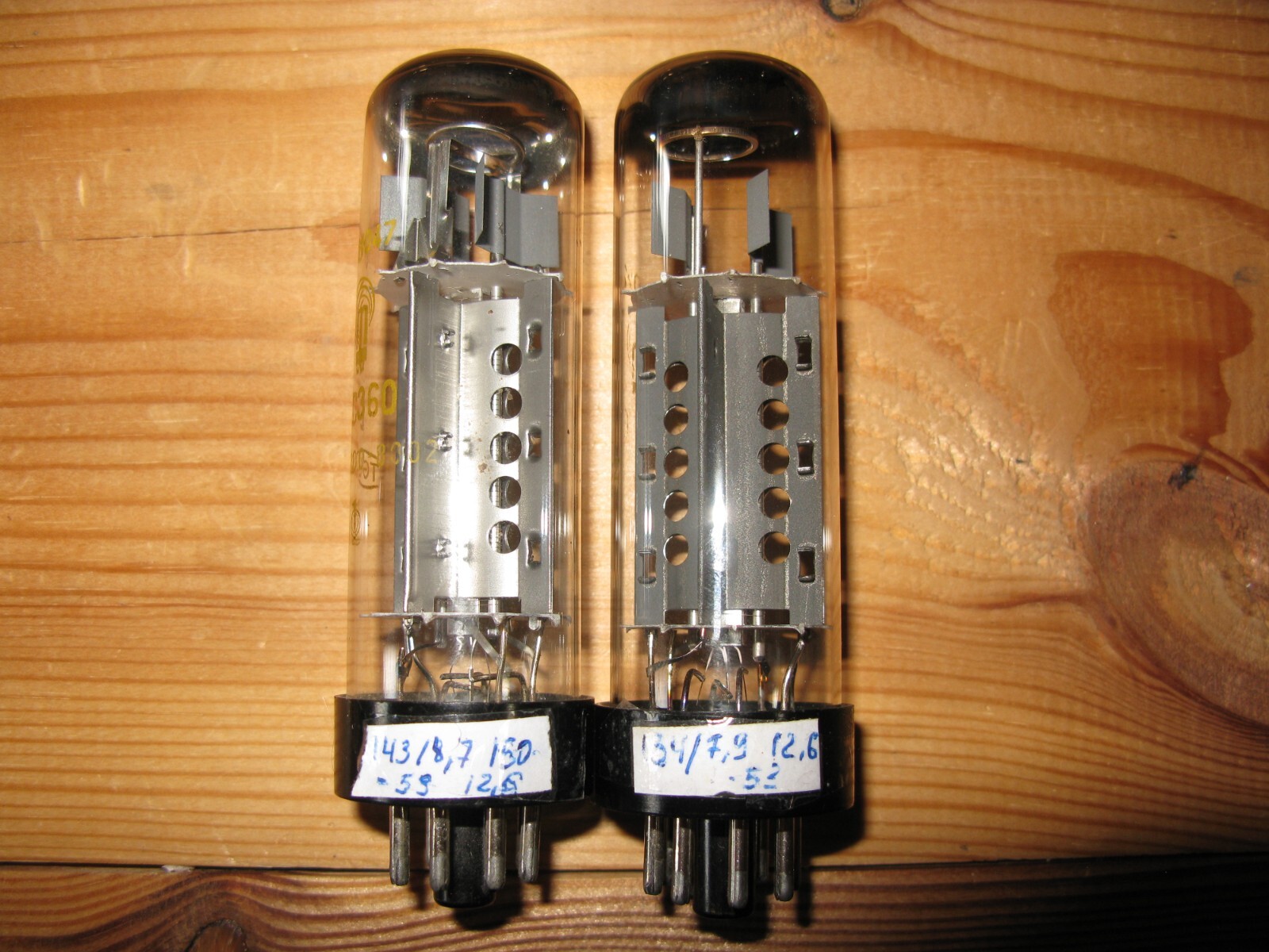 NOS tested EC360 low voltage non direct heat triode tube≈ 6c41c 6s33s 6s18s gm70