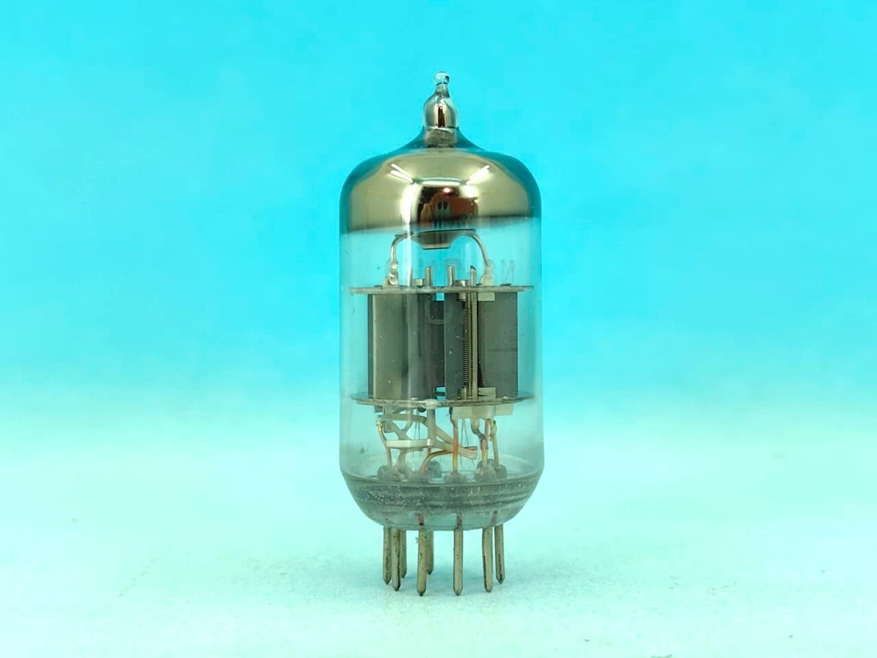 1 x STRONG 6N1P-Vi 1976y TESTED Military Tubes 6Н1П ~E88CC 6N1P