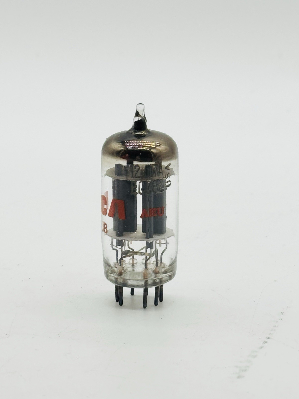 x5 NEW Vintage NOS RCA 12AU7A ECC82 NIB Black Top AEU USA i6
