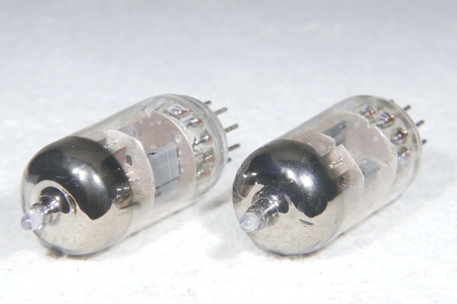 Matched Pair RT/Radiotechnique 12AT7WA/ECC81 Dual Getter Post 1970’s France