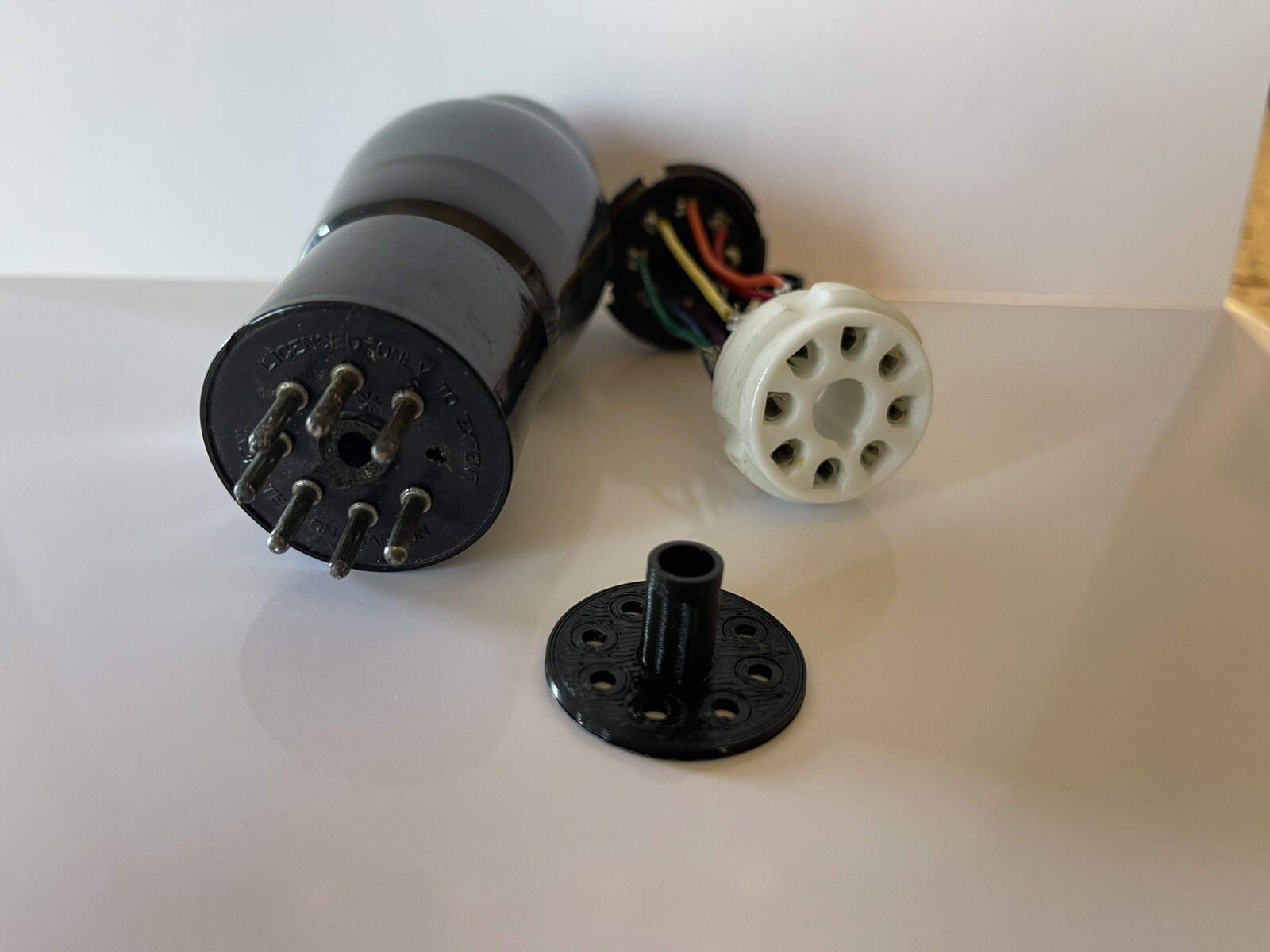 6 Pcs Vacuum Tube Octal Socket Saver Missing Broken Guide Key Fix Repair Keyway
