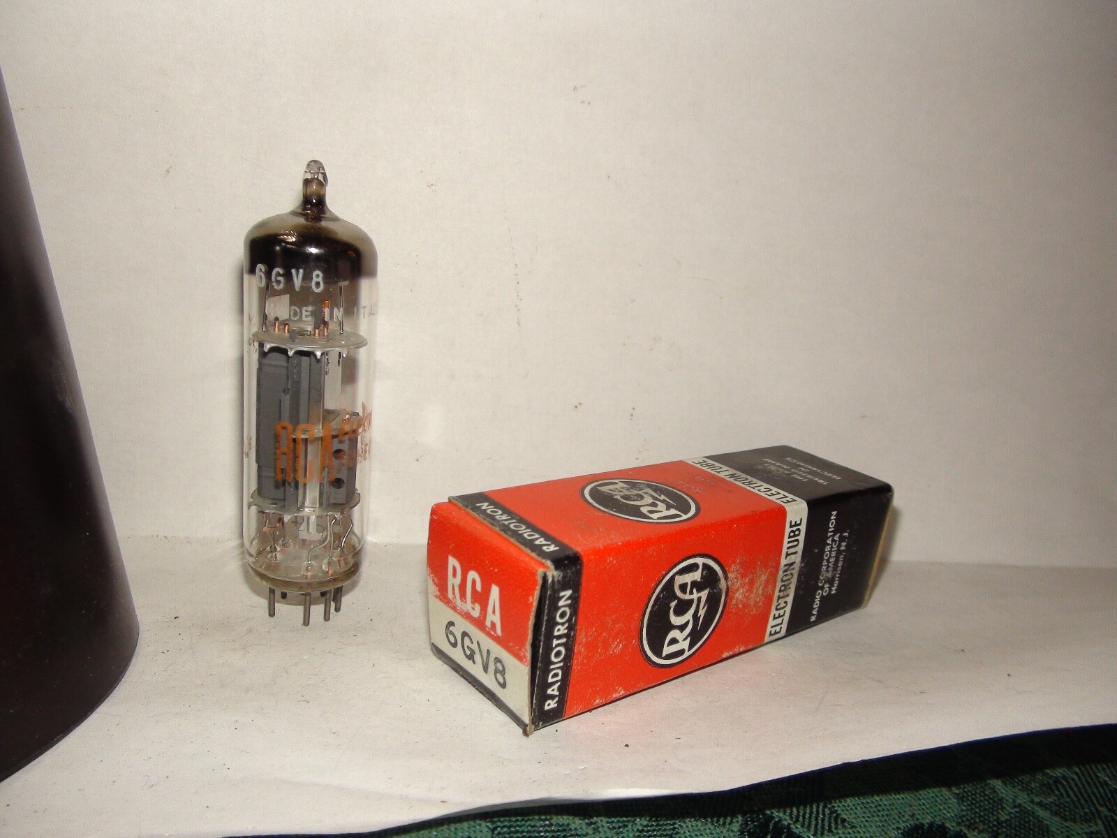 Vintage Rca 6GV8 ECL85 Vacuum Tube Nib Nos Unused Italy