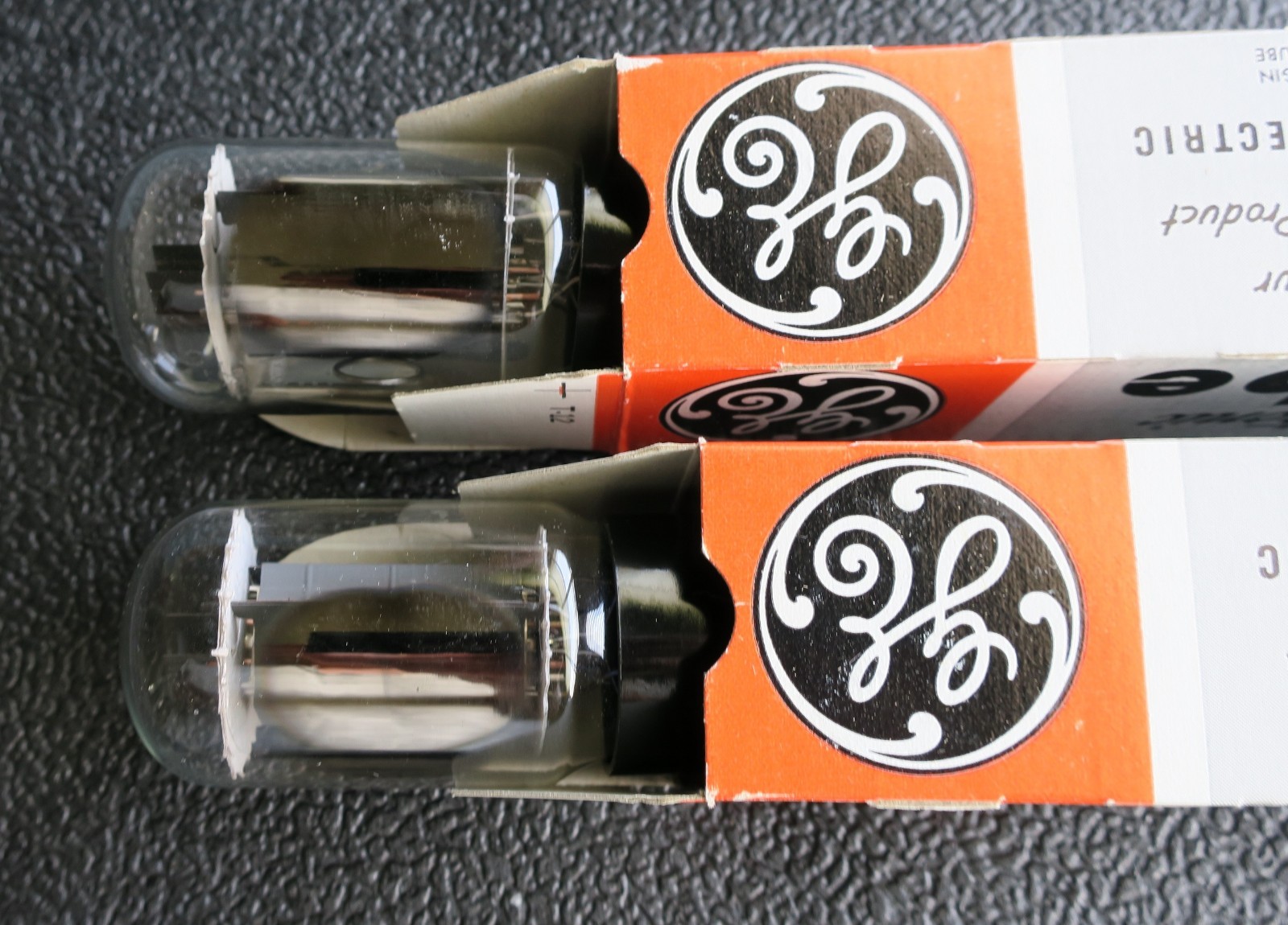 GE 6L6GC Vintage Matched Pair Power tubes w/ Original boxes – from KCANos Tubes