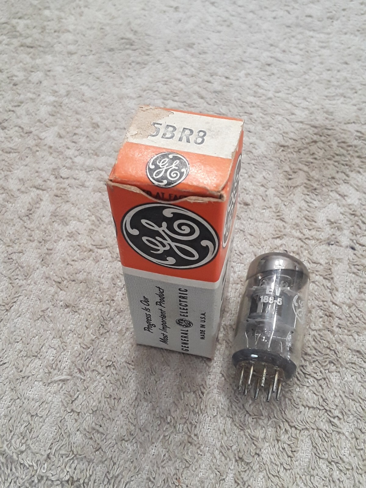 NOS GE 5BR8 Vacuum tube