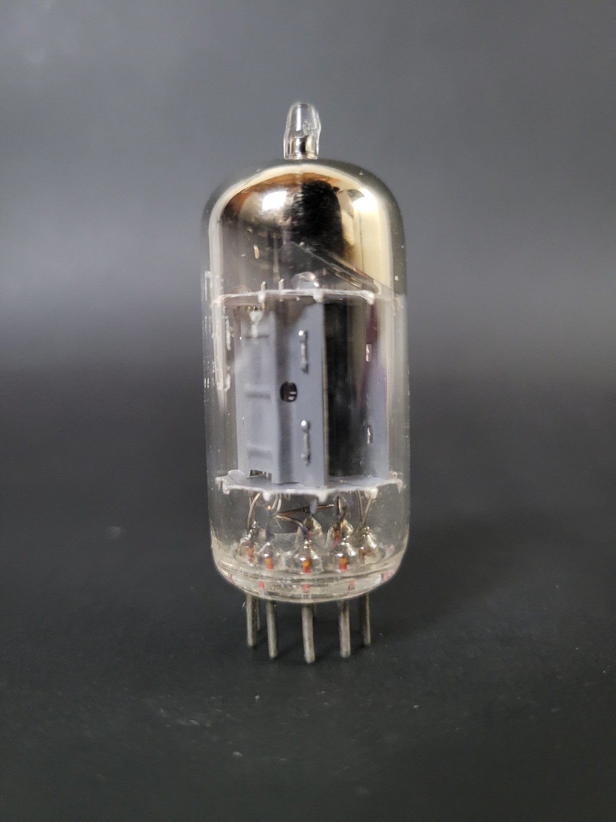 PHILIPS MINIWATT 12AX7/ECC83 MC1 D6K HAMBURG LONG PLATES D GETTER VACUUM TUBE