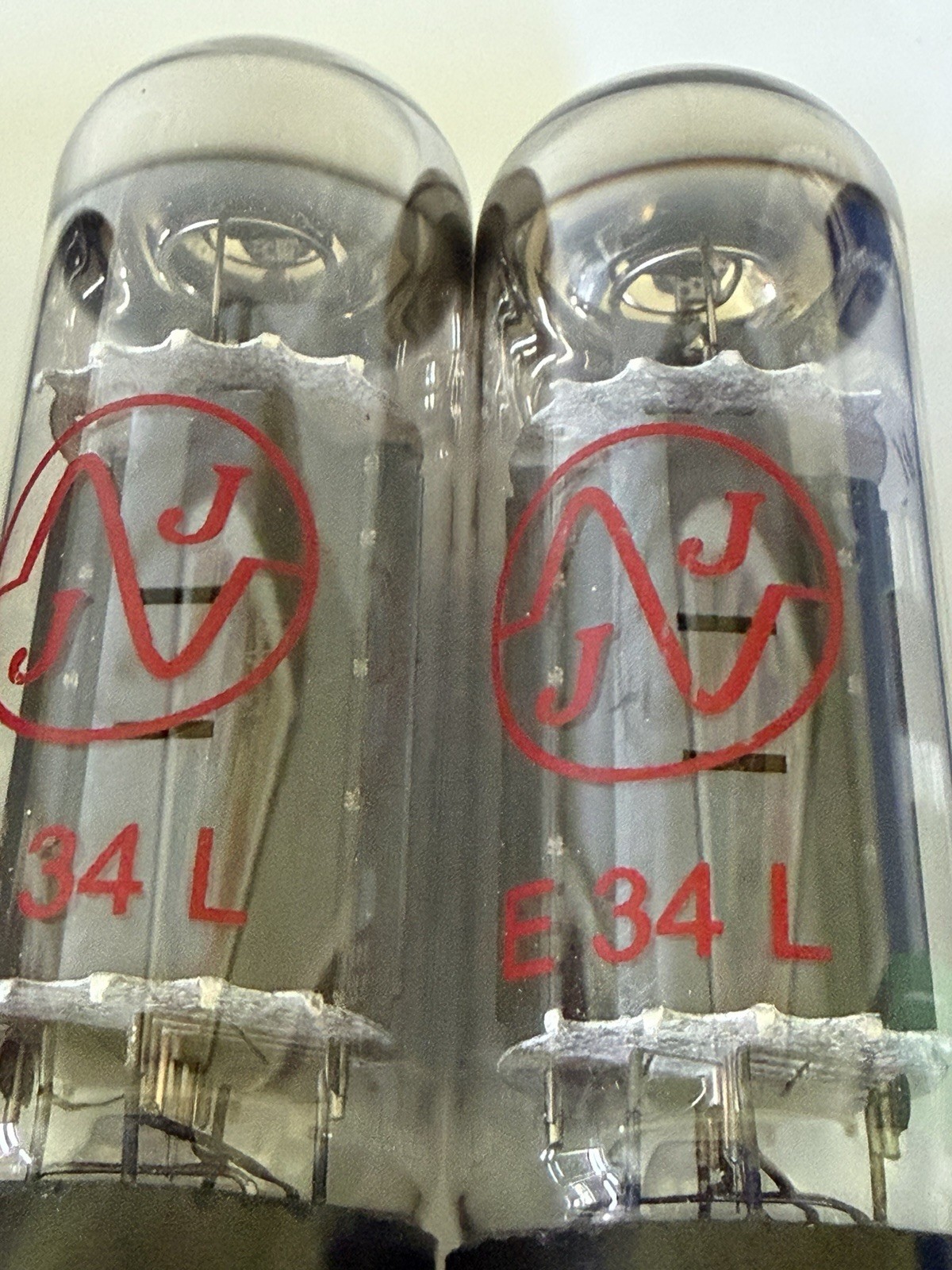 Pair JJ Electronic EL 34 / 6CA7 Power Tubes Tested B&K 700 for GM, 606 Emissions