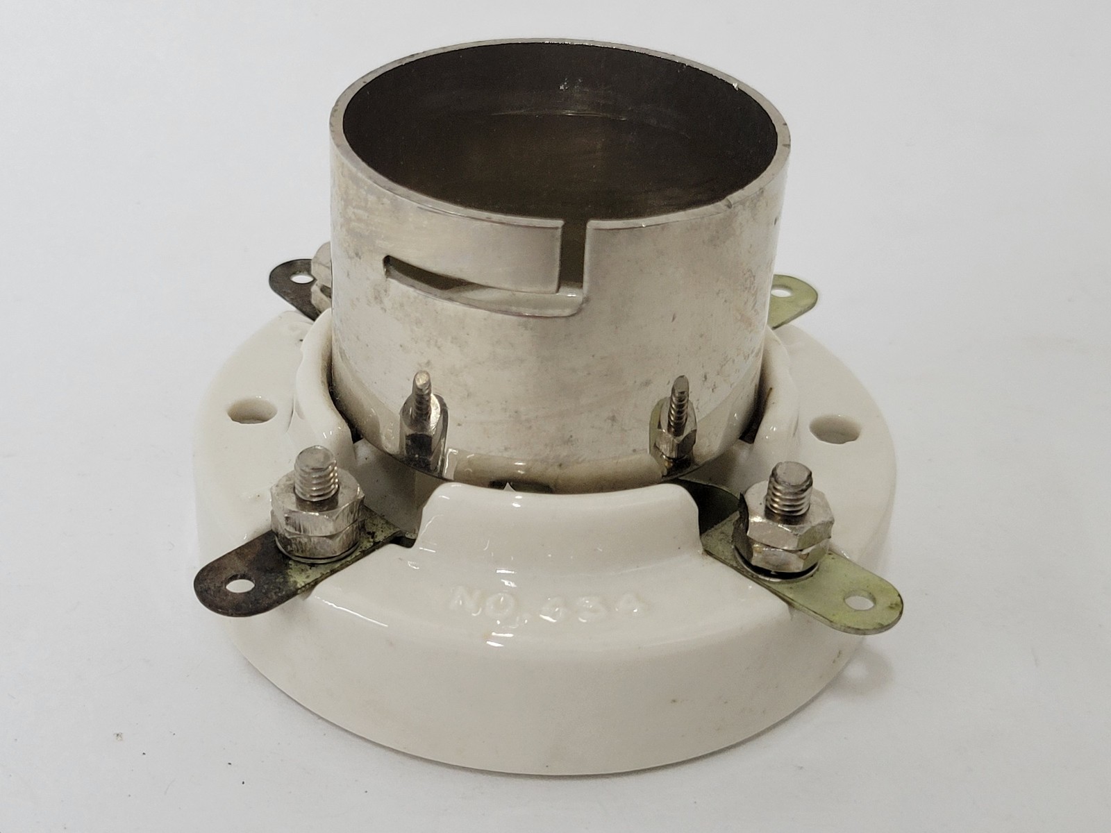 Birnbach No. 434 socket for 203A, 211, 805, 838, 845, 872 vacuum tubes