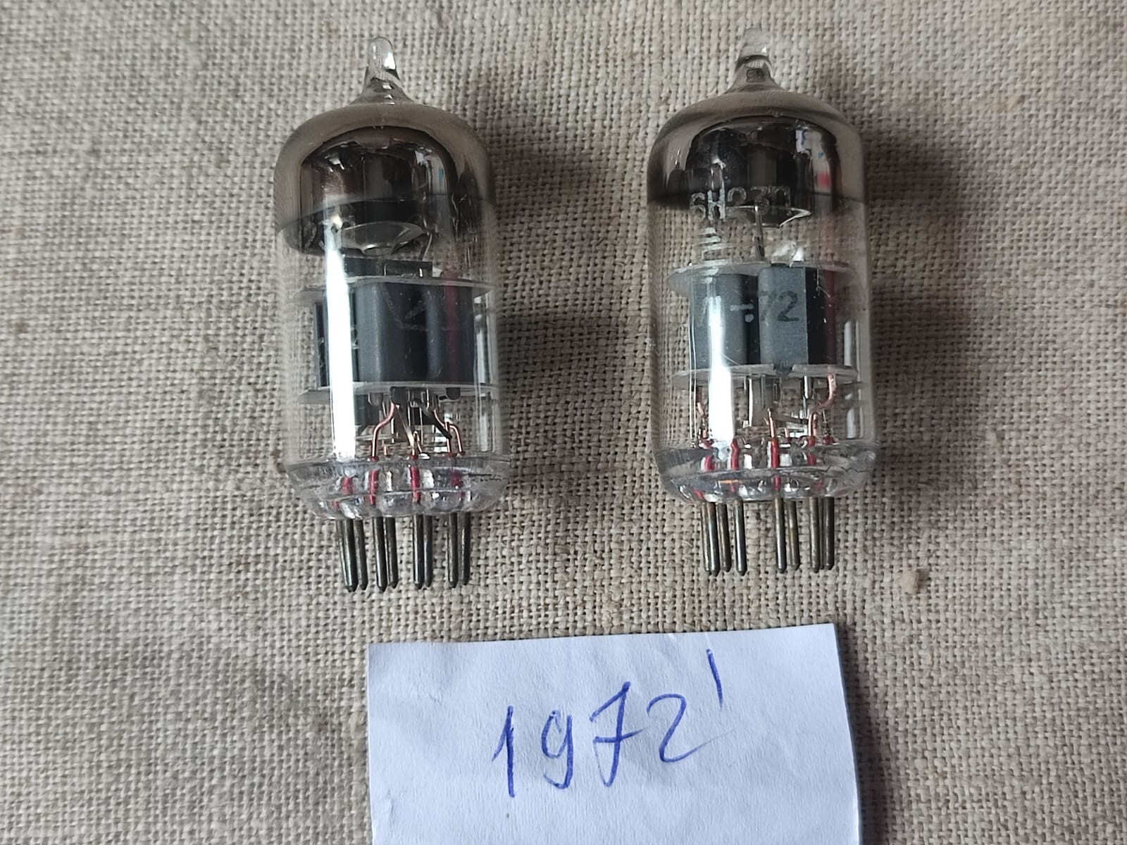 6N23P Voskhod Getter on the Wire! = E88CC / 6922 / 6DJ8, SWGP tube Rocket 71-73s