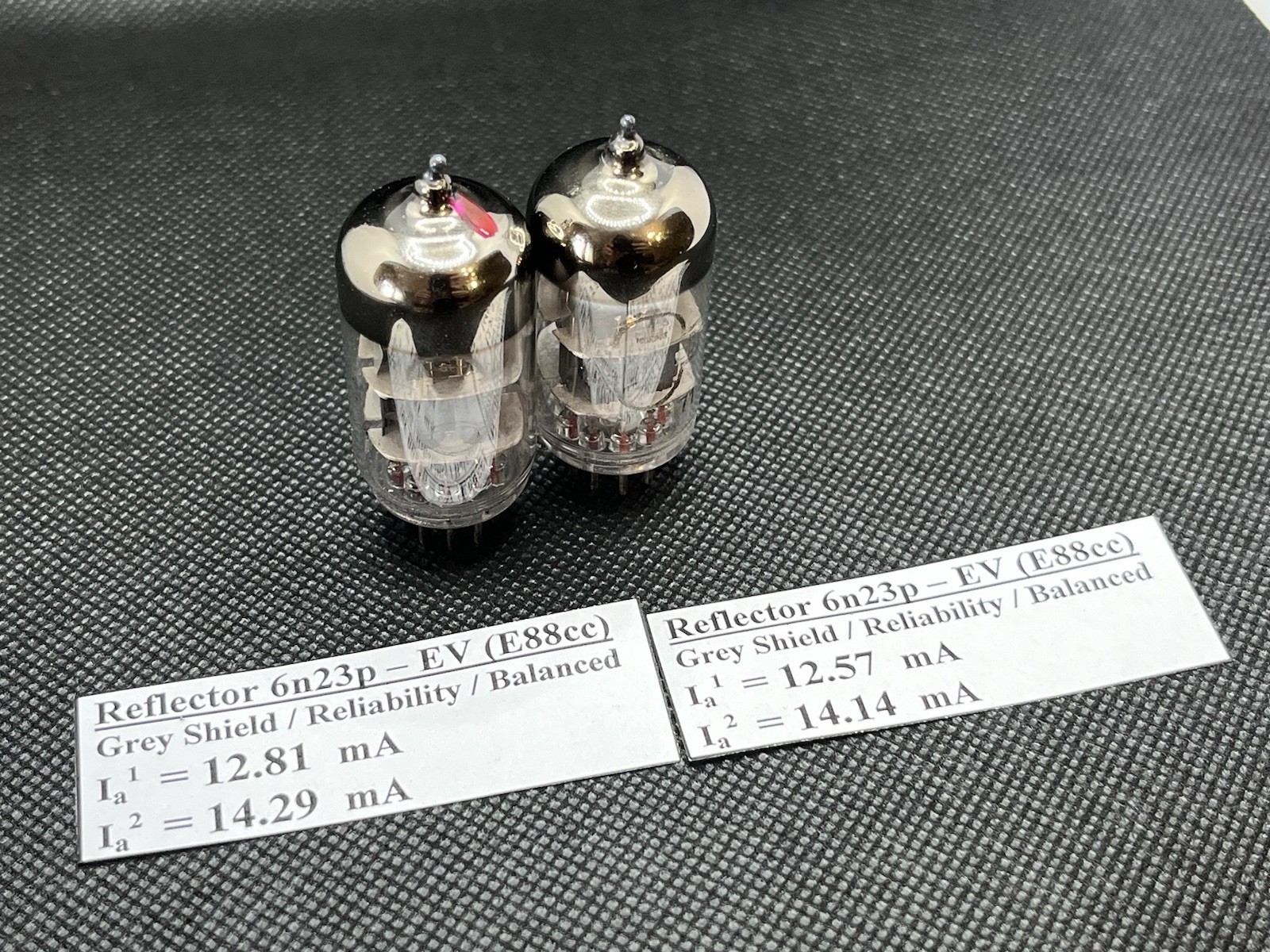 Matched Pair / Quartet 6N23P – EV (6922/ECC88/E88cc) Military Tested In Photos!