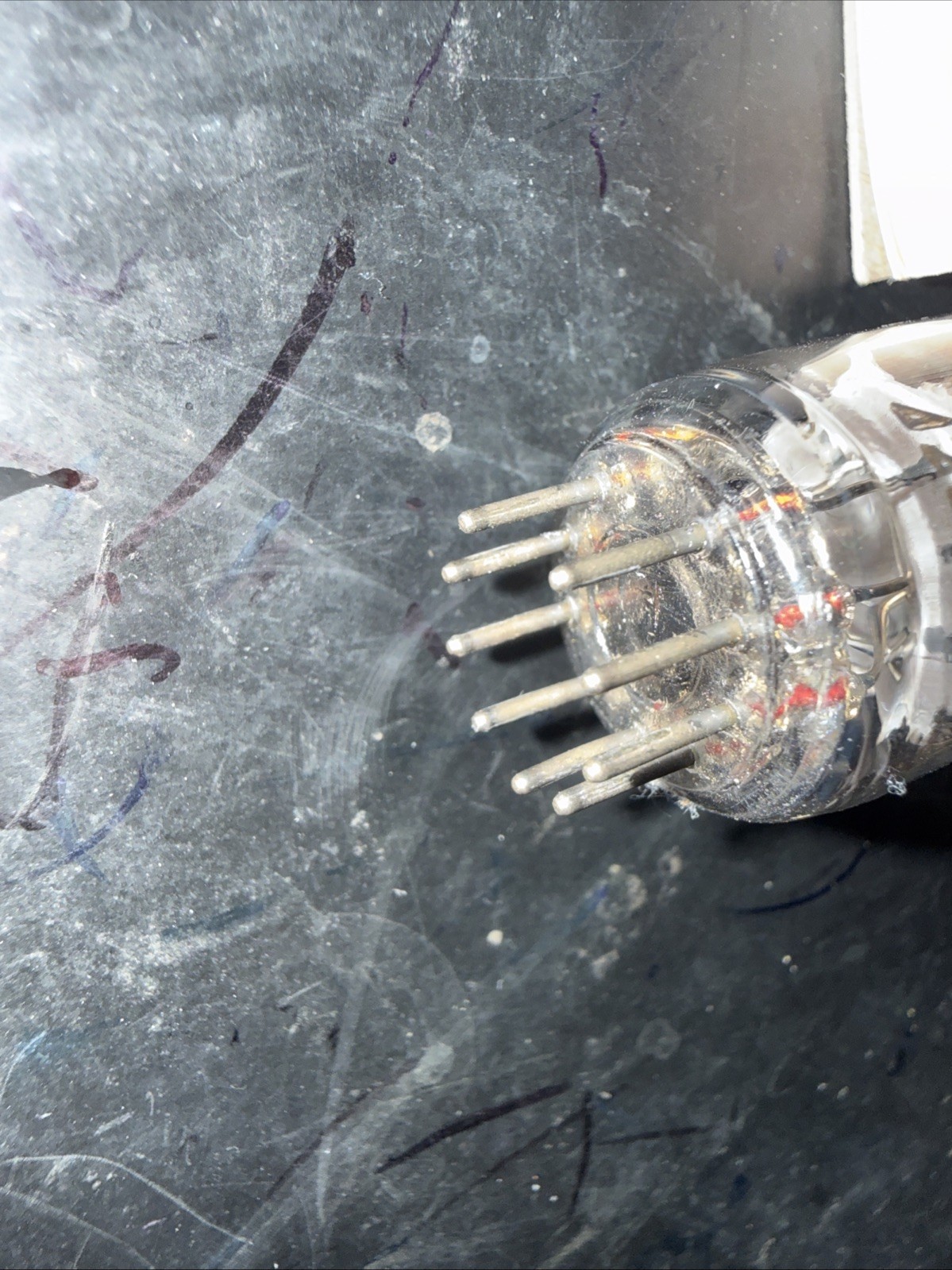 Amperex 12AX7 ECC83 Bugle Boy Tube From Working Ham Radio
