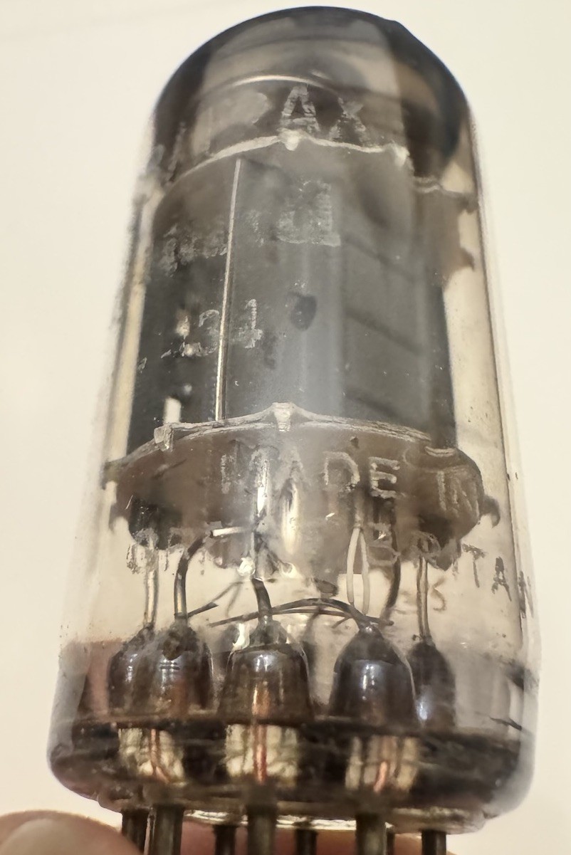 NOS Ecc83 Mullard Blackburn 161 Audio Hifi British Grail 12ax7a 1963
