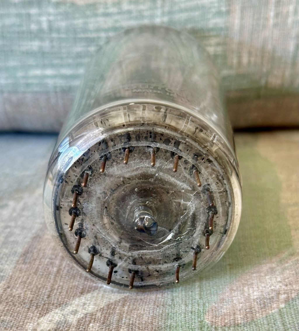 Burroughs B-7971 Large Numerical Display Nixie Tube w/ Box