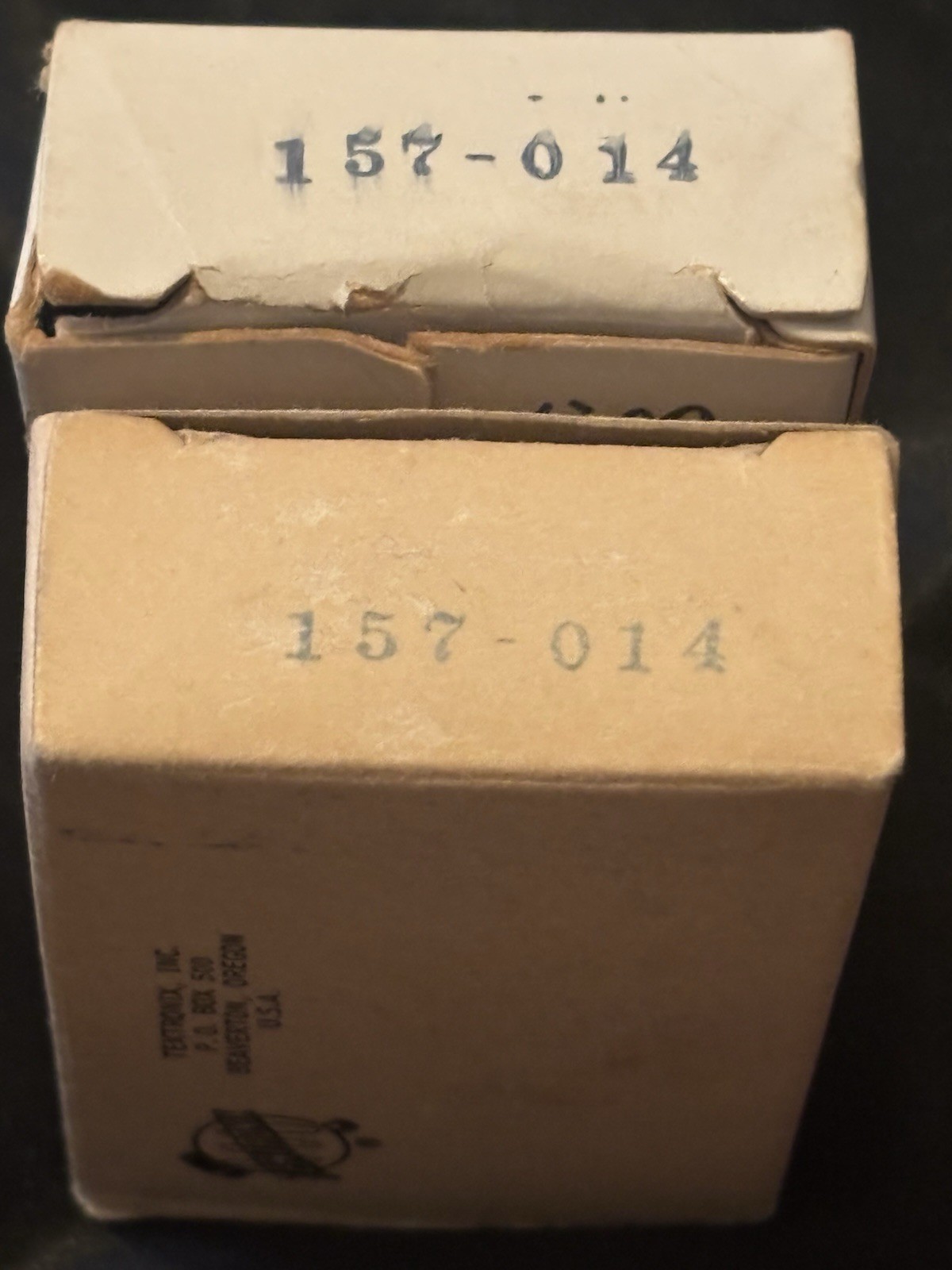 Quad Tektronix 5879 (2) Matched Pairs NIB 3 Mica 1958/1959 Tight Strong NOS Rare