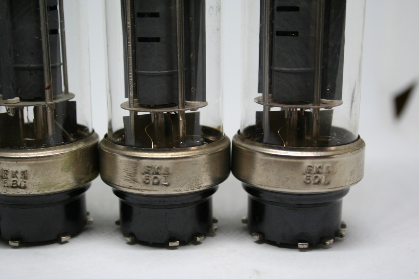 4699 METAL BASE EL6/425 TUBE QUAD MATCHED 1950’s PRE EL34 EL60 VINATGE STEREO X4