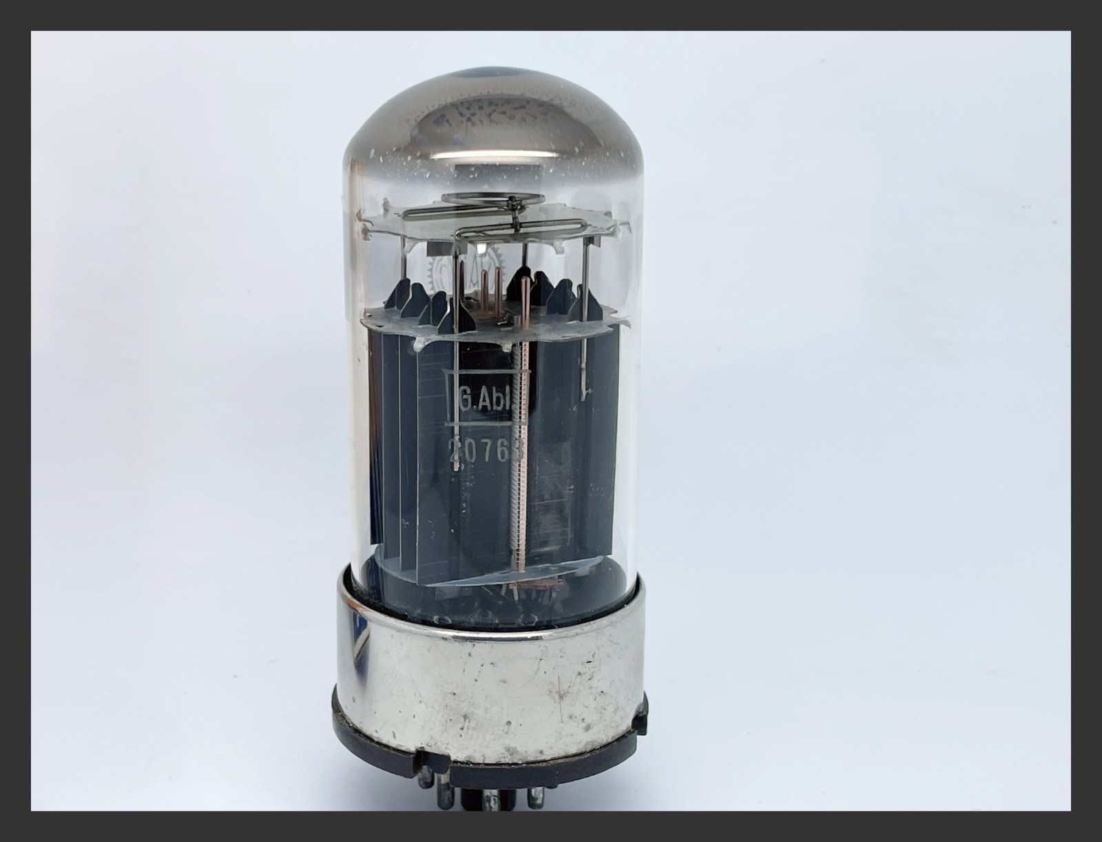 1 x Valvo 6080 6AS7 CV2523 Test GOOD Dual Triode Audio Preamp Vacuum Tube