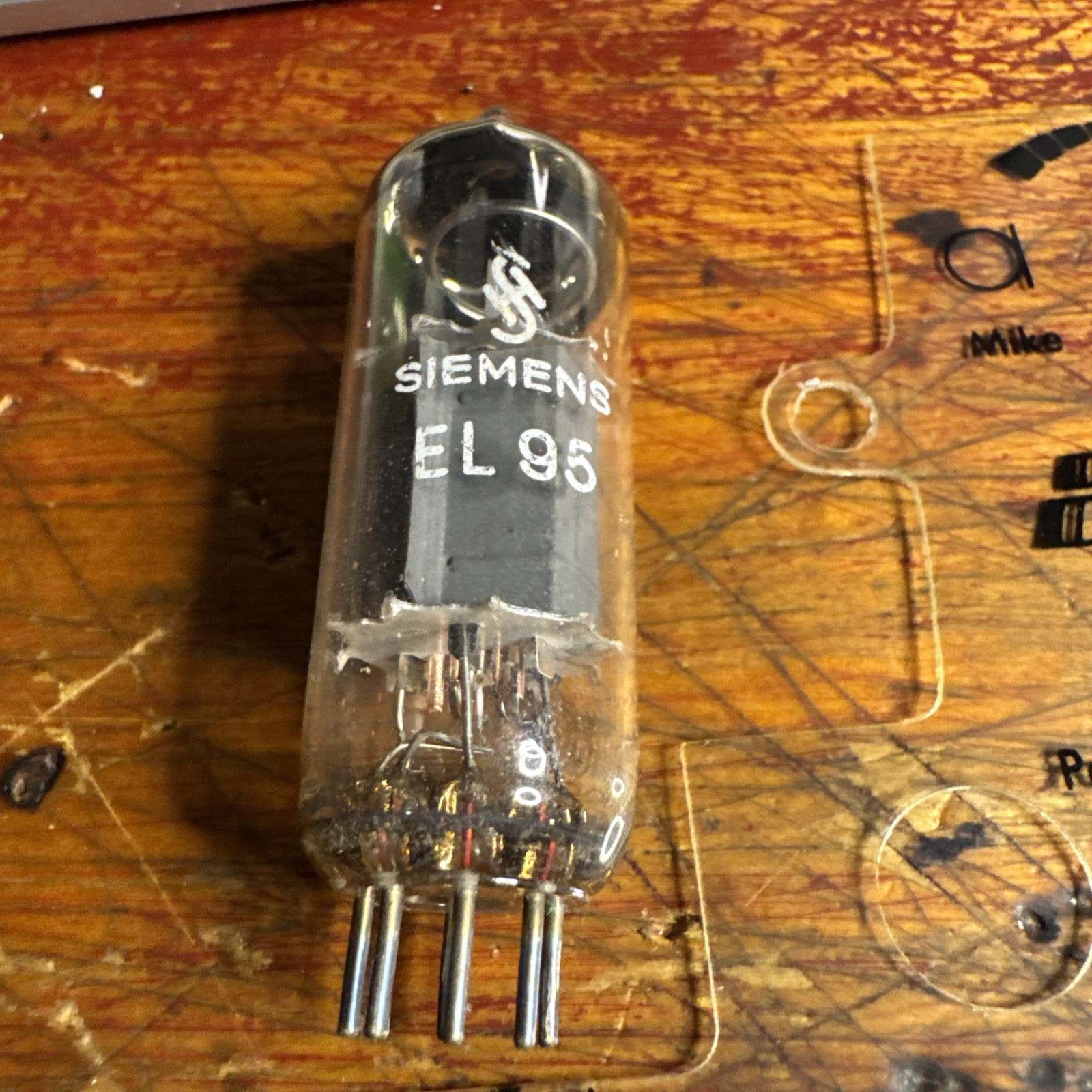 Used SIEMENS ECC 85 From Uher West Germany Reel to Reel Recorder Lights up CA