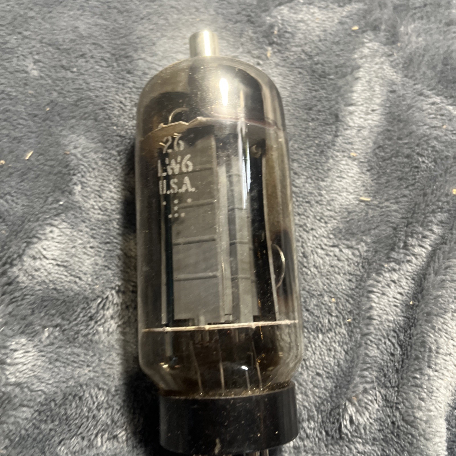 GE 26 LW6 USA VACUUM TUBE GUITAR AMP RADIO AUDIO PART