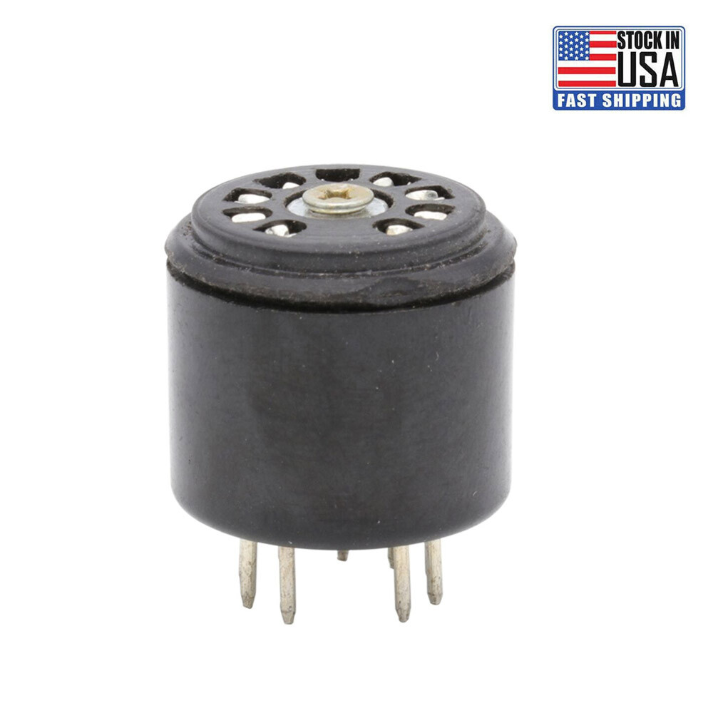 8pcs 9PIN Tube Socket Testing Saver for 12AX7 ECC83 5670 6DJ8 12AU7 DIY HiFi
