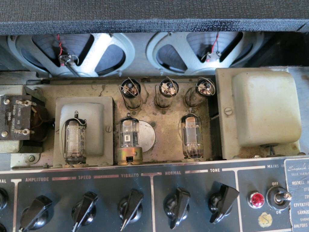 NOS 1958 PHILIPS-MINIWATT EF86 SITTARD, U.K. TUBE D-GETTTER for VOX AC-10 AMP