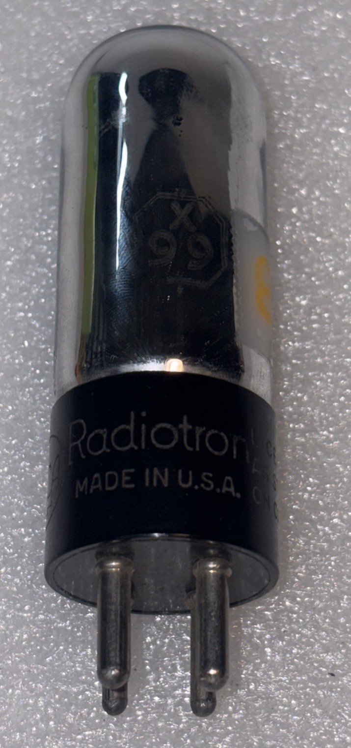 RCA Radiotron X-99 Type 99 Vacuum Tube Amplitrex Tested Strong