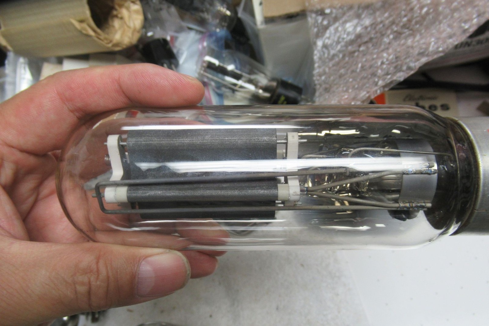 2 GE RCA 211 output VACUUM TUBES VINTAGE for western electric 43A