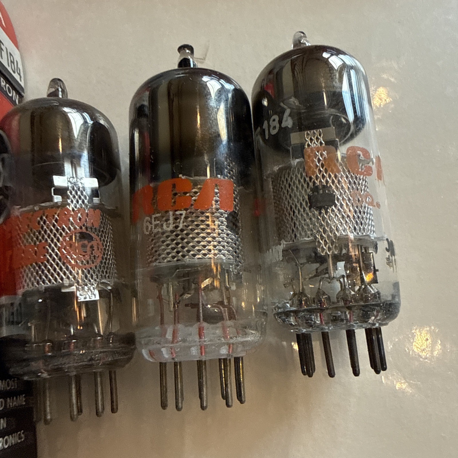 Lot Of 3: RCA Holland Germany 6EJ7 EF184 NOS NIB Tu20