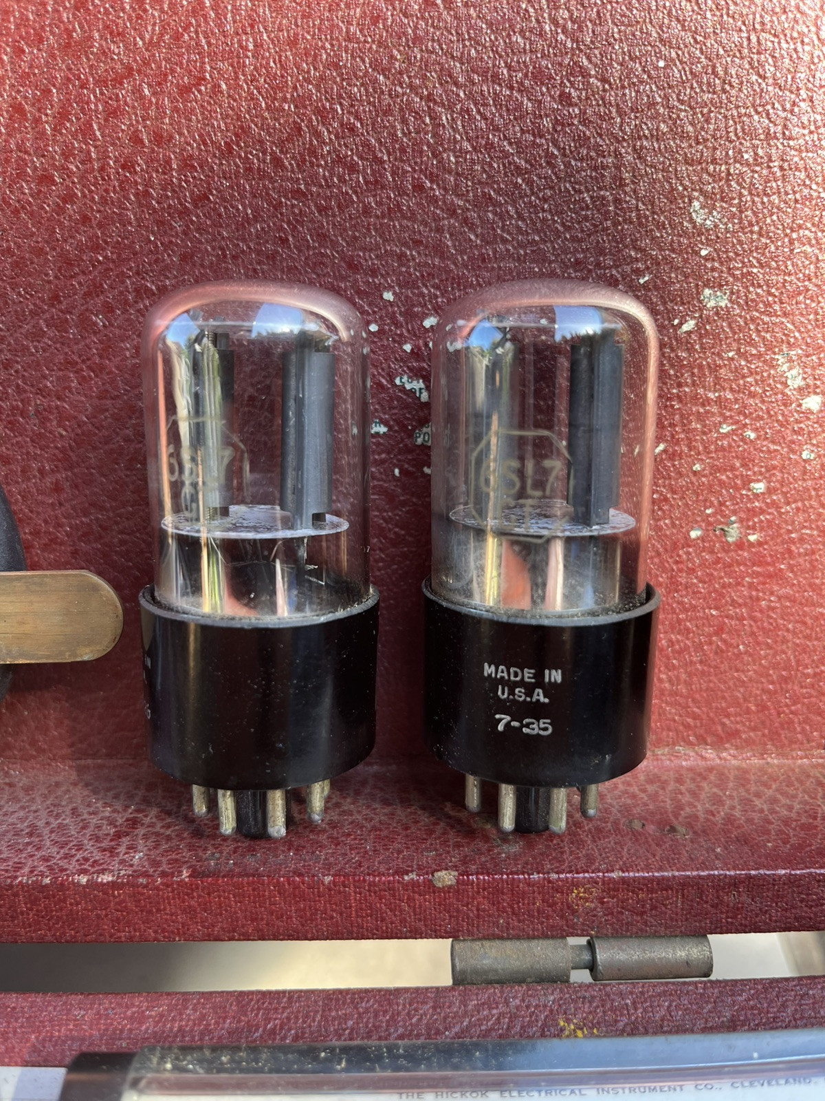 (1) Tested Balanced RCA 6SL7GT Tubes (pair)