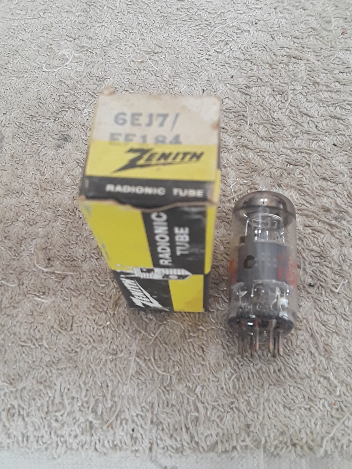 NOS Zenith 6EJ7 / EF184 Vacuum tube