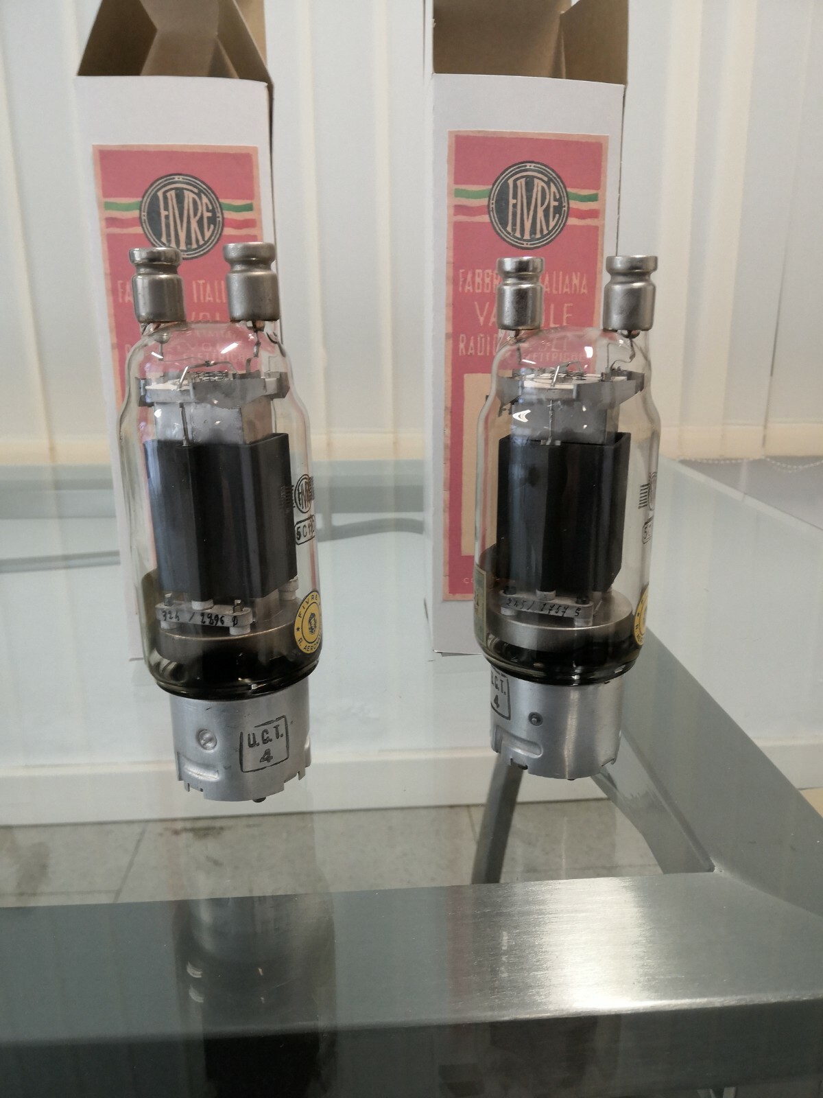 vacuum tube 2 valvole 5C110 finali audio di potenza fivre