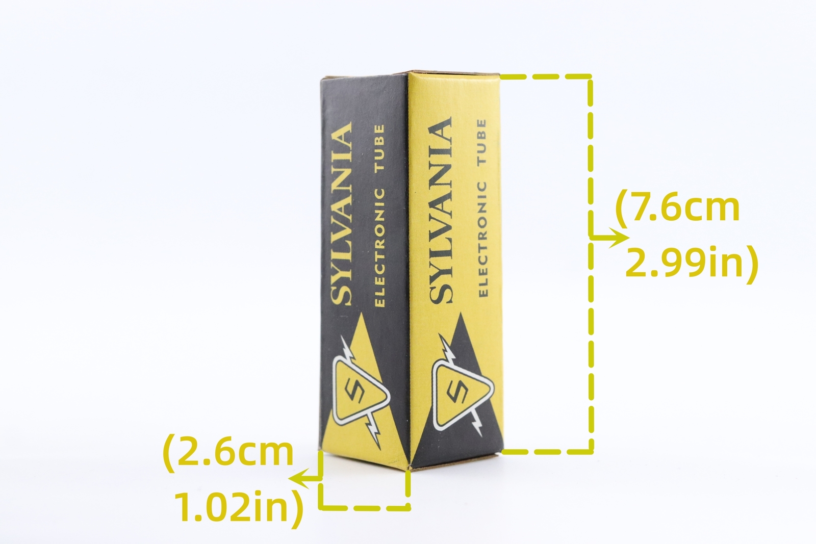 lot of 100 SYLVANIA TUBE BOX CARTON BOX FOR 12AX7 12AU7 12AT7 12BH7 12AZ7 5814A