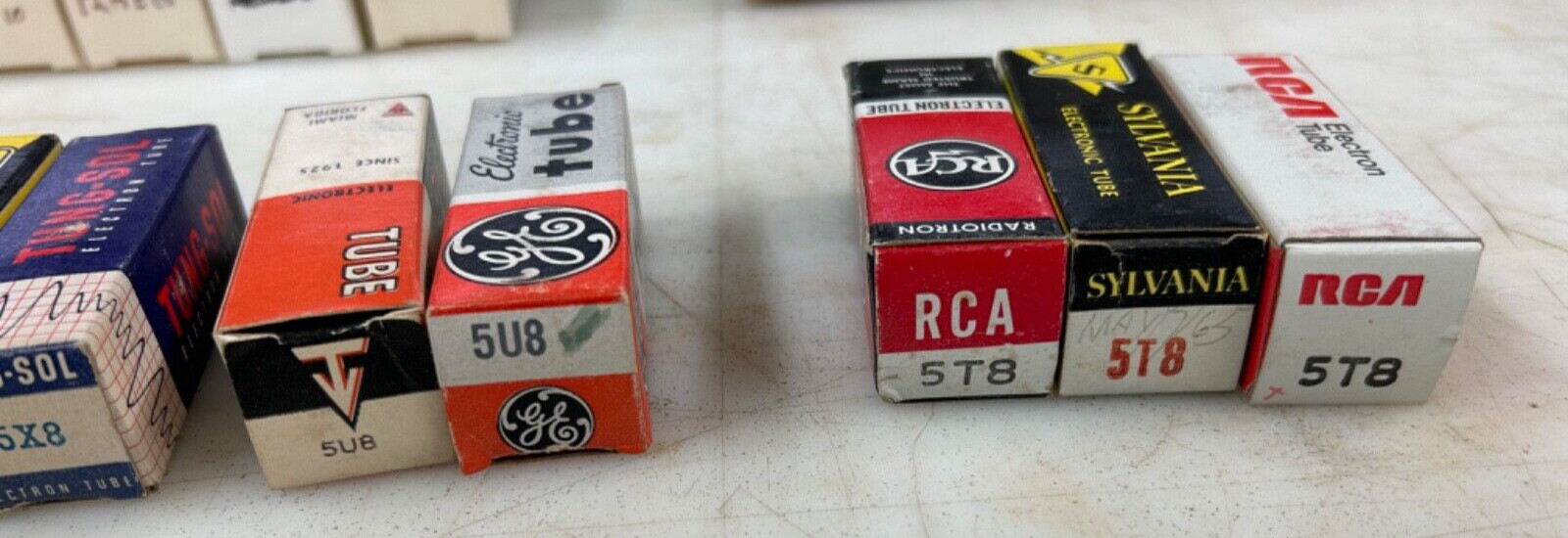 vintage electron electronic vacuum tubes lot 27