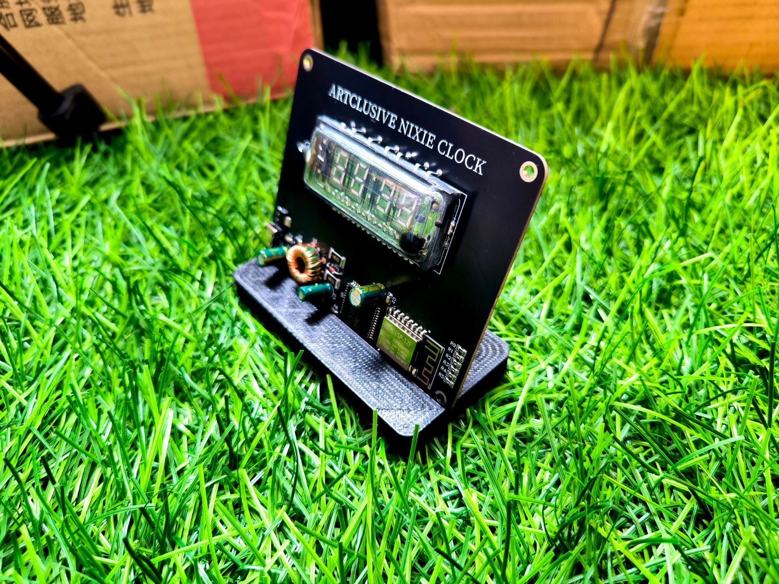 ARTCLUSIVE NCL-7(IVL2-7/5 ) ивл2-7/5 VFD Tube Clock Wi-Fi RGB Retro Clock nixie