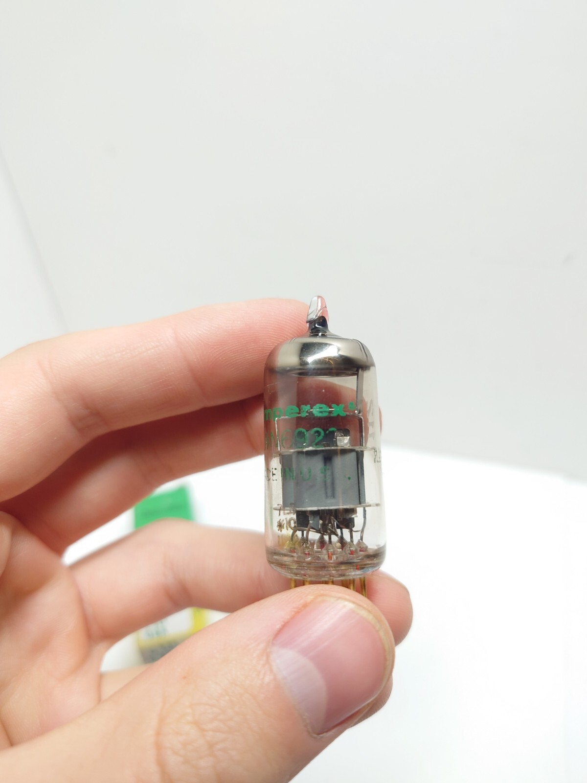 NOS NIB 1pc of Amperex 6922 E88CC Code 7L3 Tested VACUUM TUBE O-Getter Gold Pin