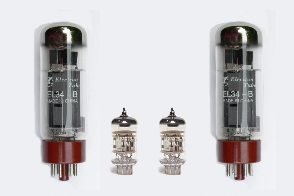 EL34 & 12AX7/ECC83 Valve kit for Rivera Sedona Lite guitar amplifier