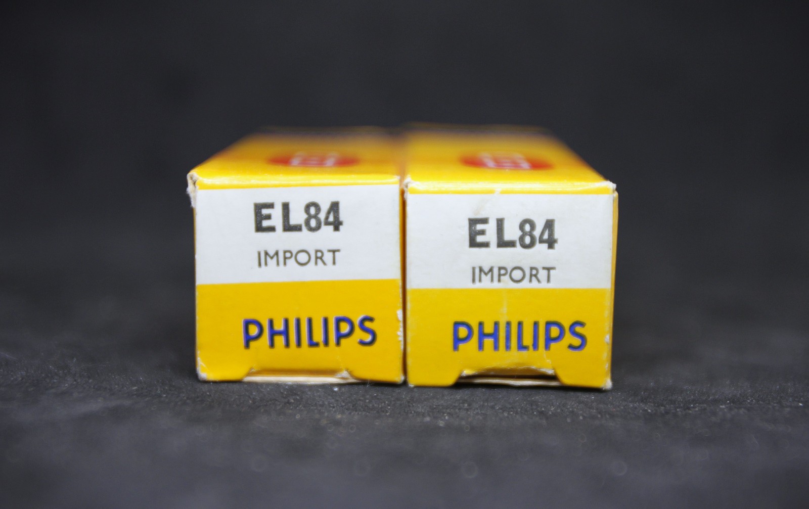 Mullard / Philips EL84 / 6BQ5 – matched pair NOS