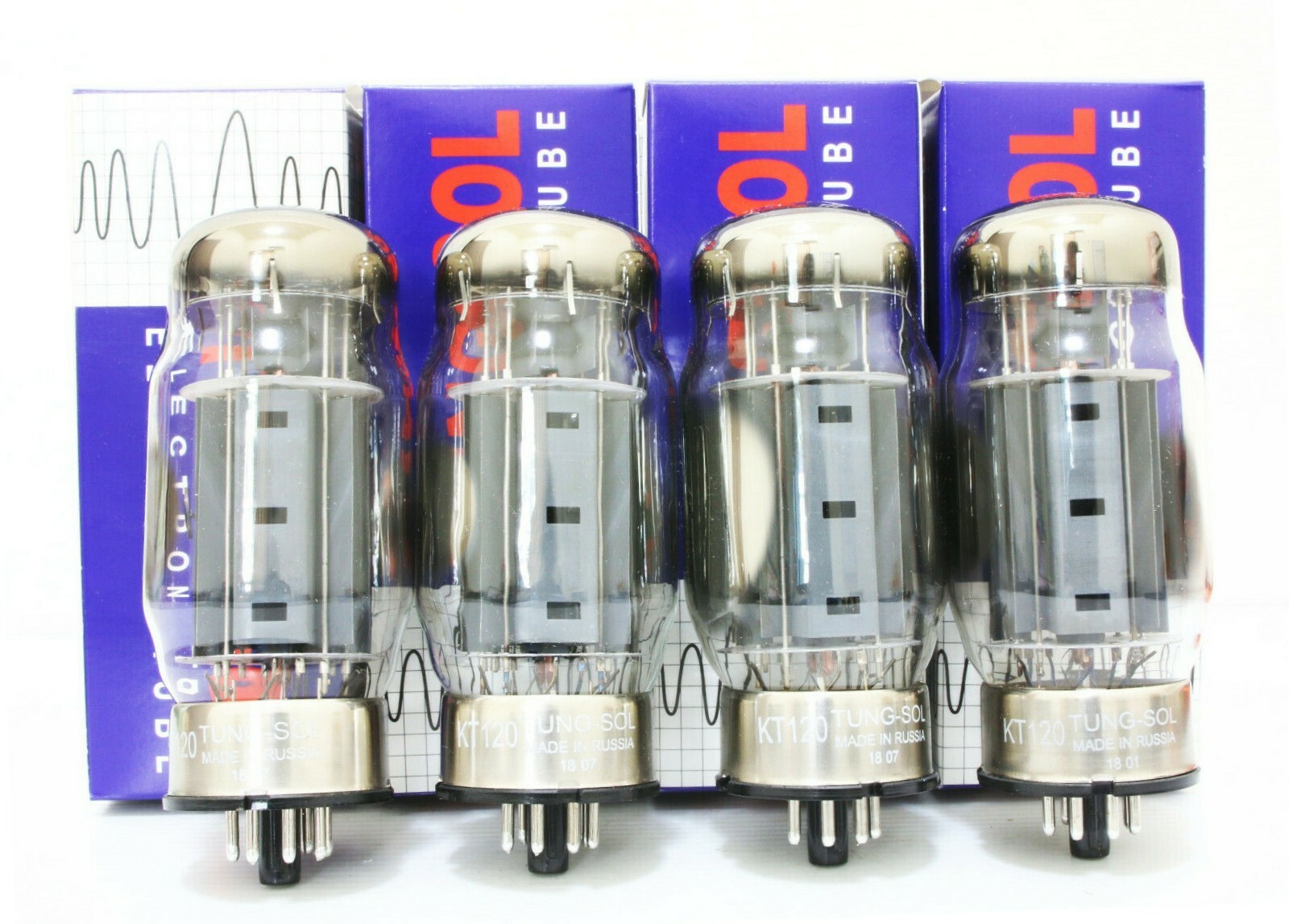 (Sweet Edition) Platinum Factory Match QUAD Tung-Sol KT120 KT-120 Tube
