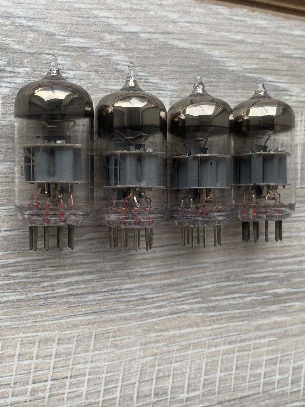 6N23P VOSKHOD MATHED QUAD getter on a wire gold grid NEW SAME DATE 8-1971 /6922