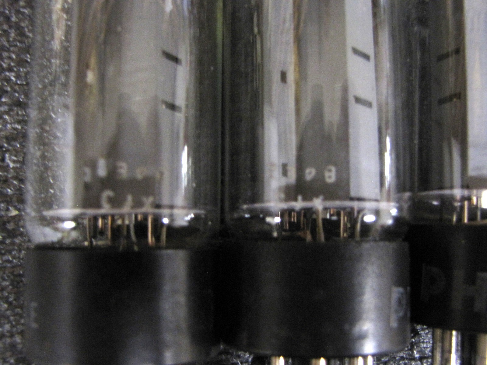 1975 Phillips / Mullard 6CA7 (quad) 7025 /12AX7 (three) MATCH SET !!!!!!