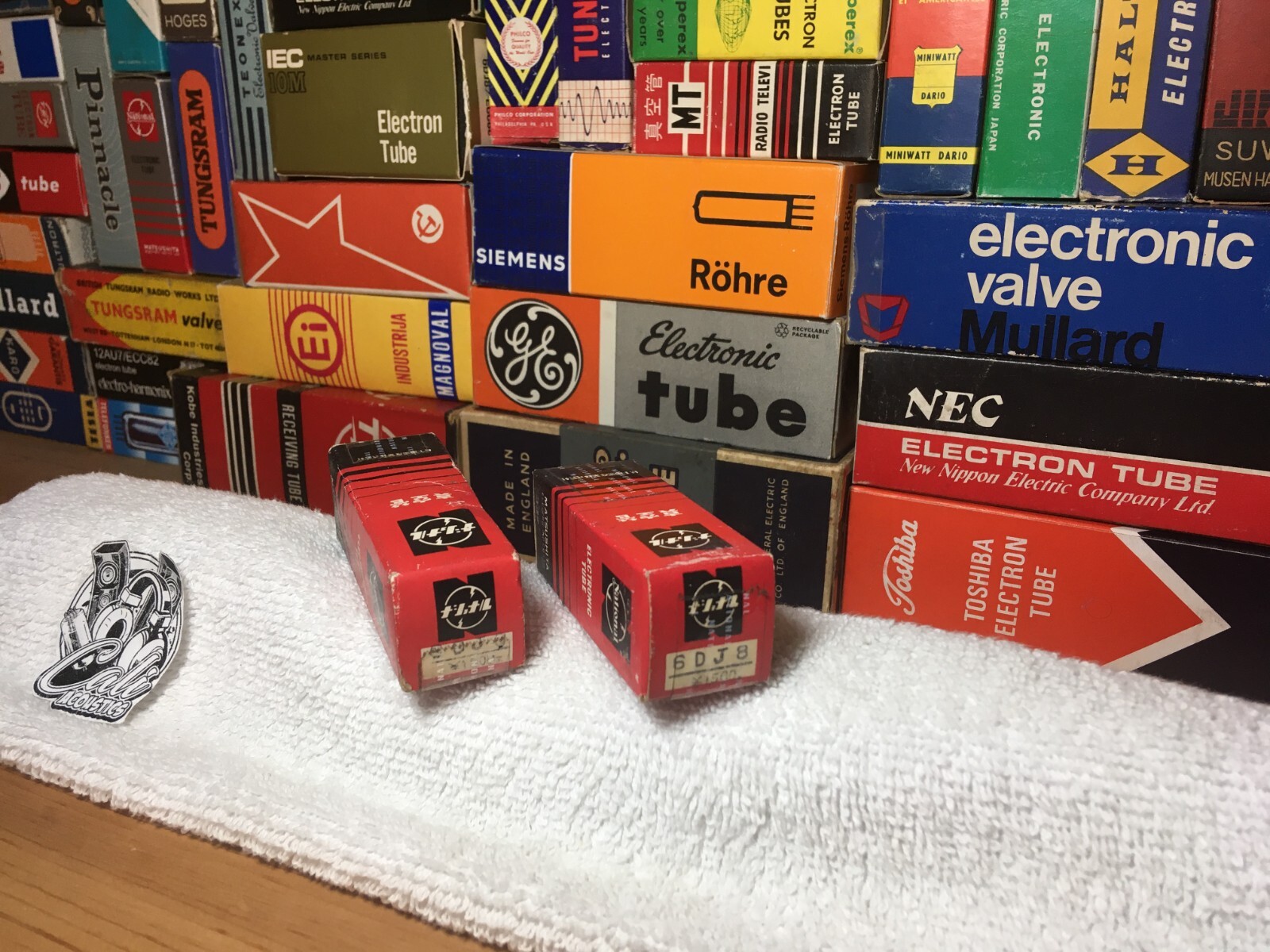 2x Rare TrueNOS SealedBox Matsu/Mullard 6DJ8 ECC88 (Panasonic) ~ 6922 7DJ8 E88CC