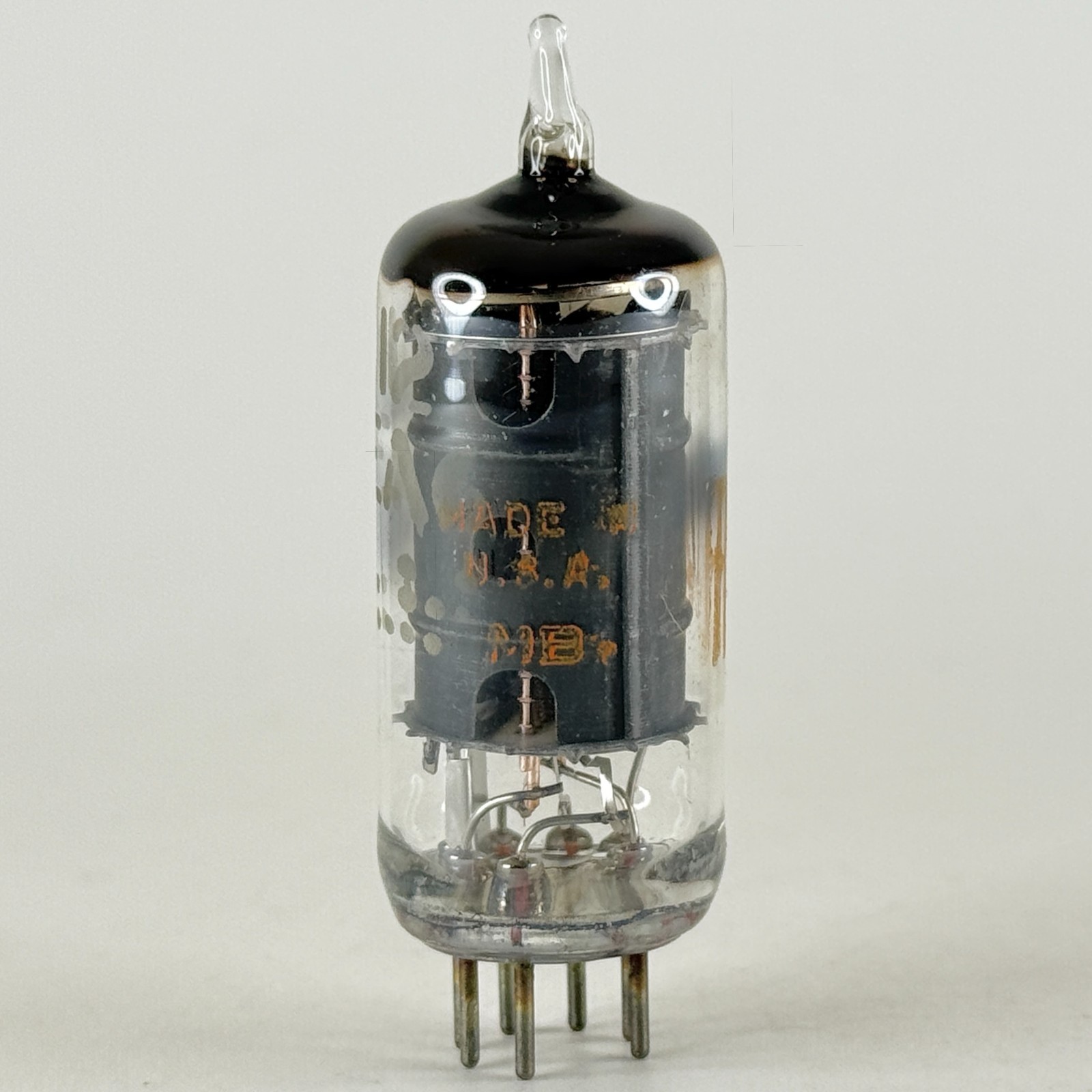 (1) Tested 1960 RCA 12EA6 Tube with Box Date Code MB Black Plate Pentode (g)