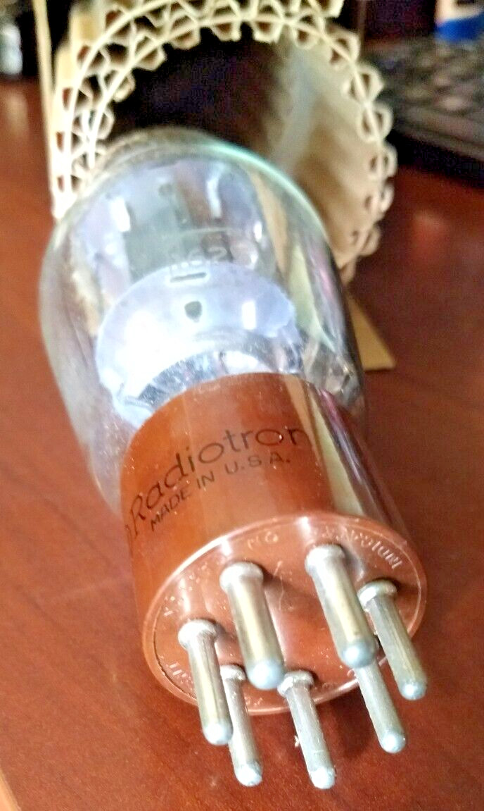 NOS in Box VT-136 (1625) Radio Vacuum Tube Tested strong 80/100 or better unused