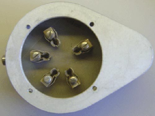 Eimac SK-400 Socket for 4-400A/4-400C/4-125A/4PR250C/4PR125A/4PR400A/5-500A