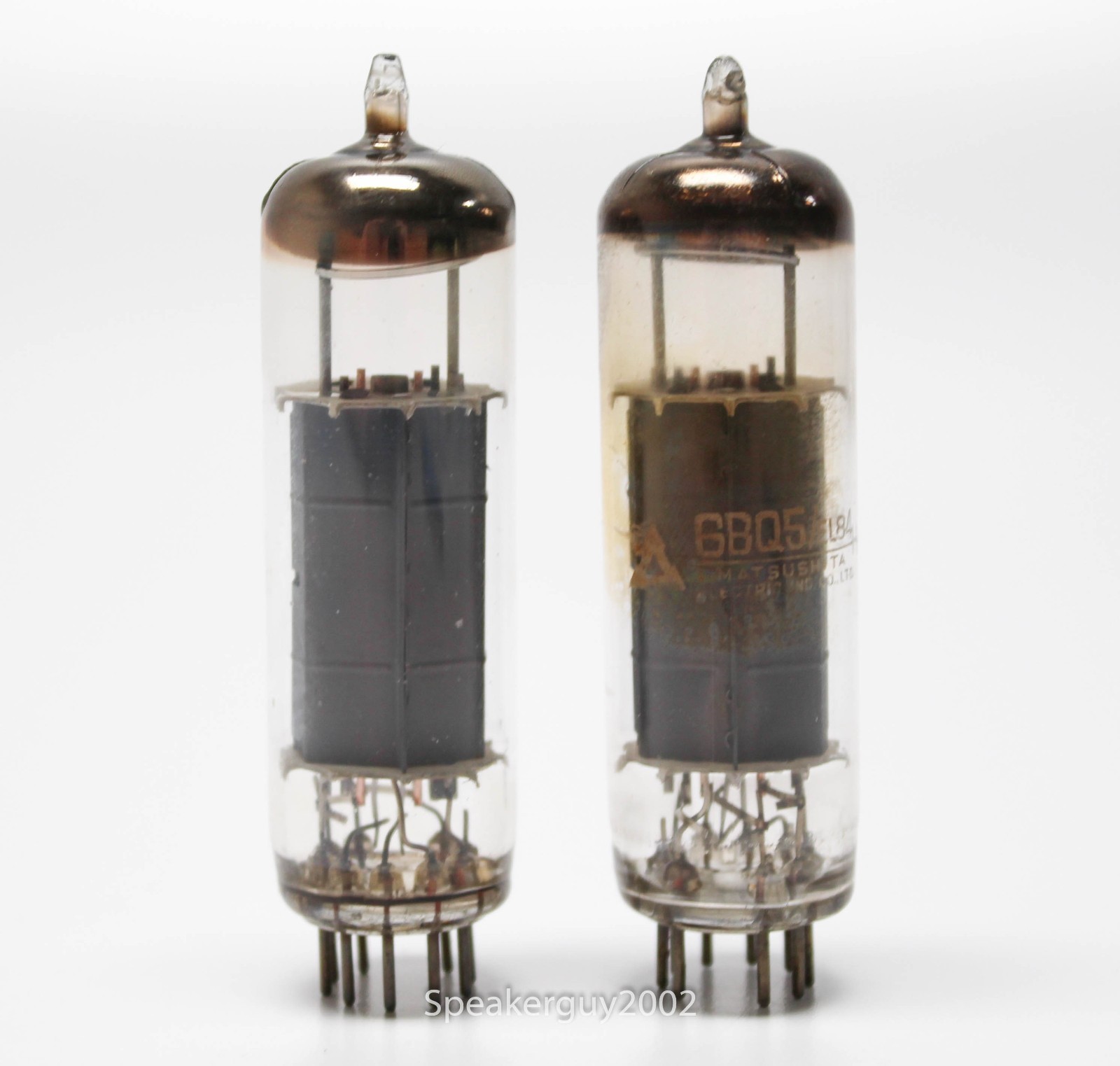 Matched Pair of Matsushita 6BQ5 EL84 Tubes — KT6